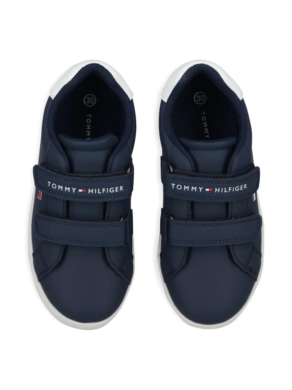 Tommy Hilfiger Junior logo-detail sneakers Blue