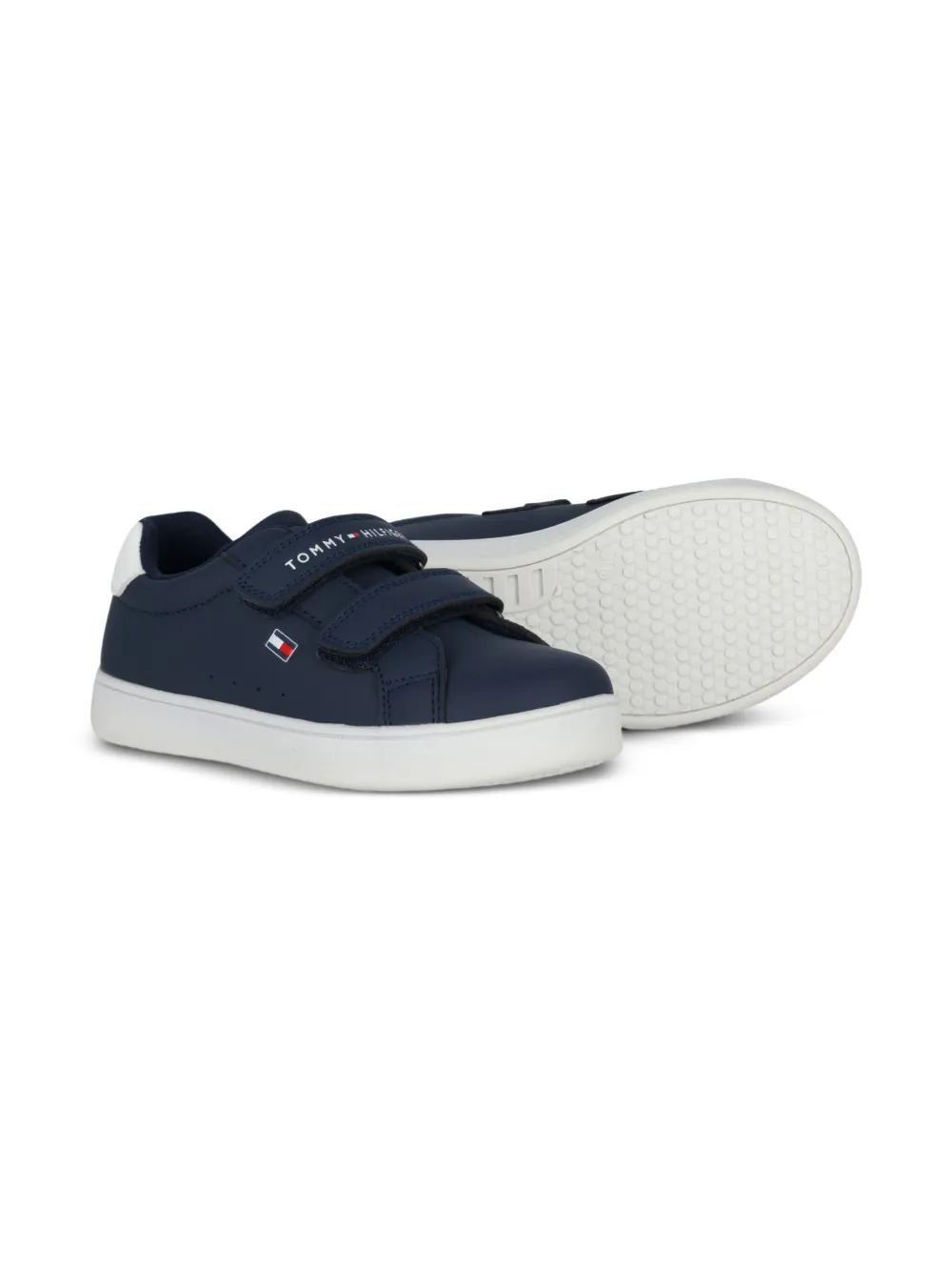 Tommy Hilfiger Junior logo-detail sneakers Blue