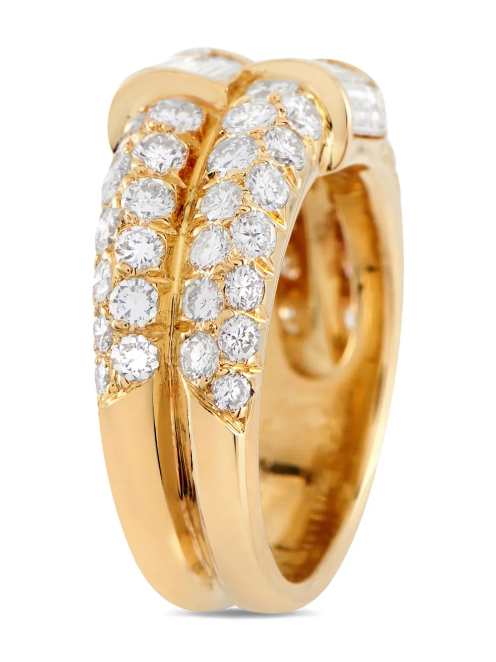 Van Cleef & Arpels ダイヤモンド リング 18Kイエローゴールド - ゴールドトーン Van Cleef & Arpels ダイヤモンド リング 18Kイエローゴールド - ゴールドトーン