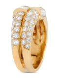 Van Cleef & Arpels 18K yellow gold diamond ring