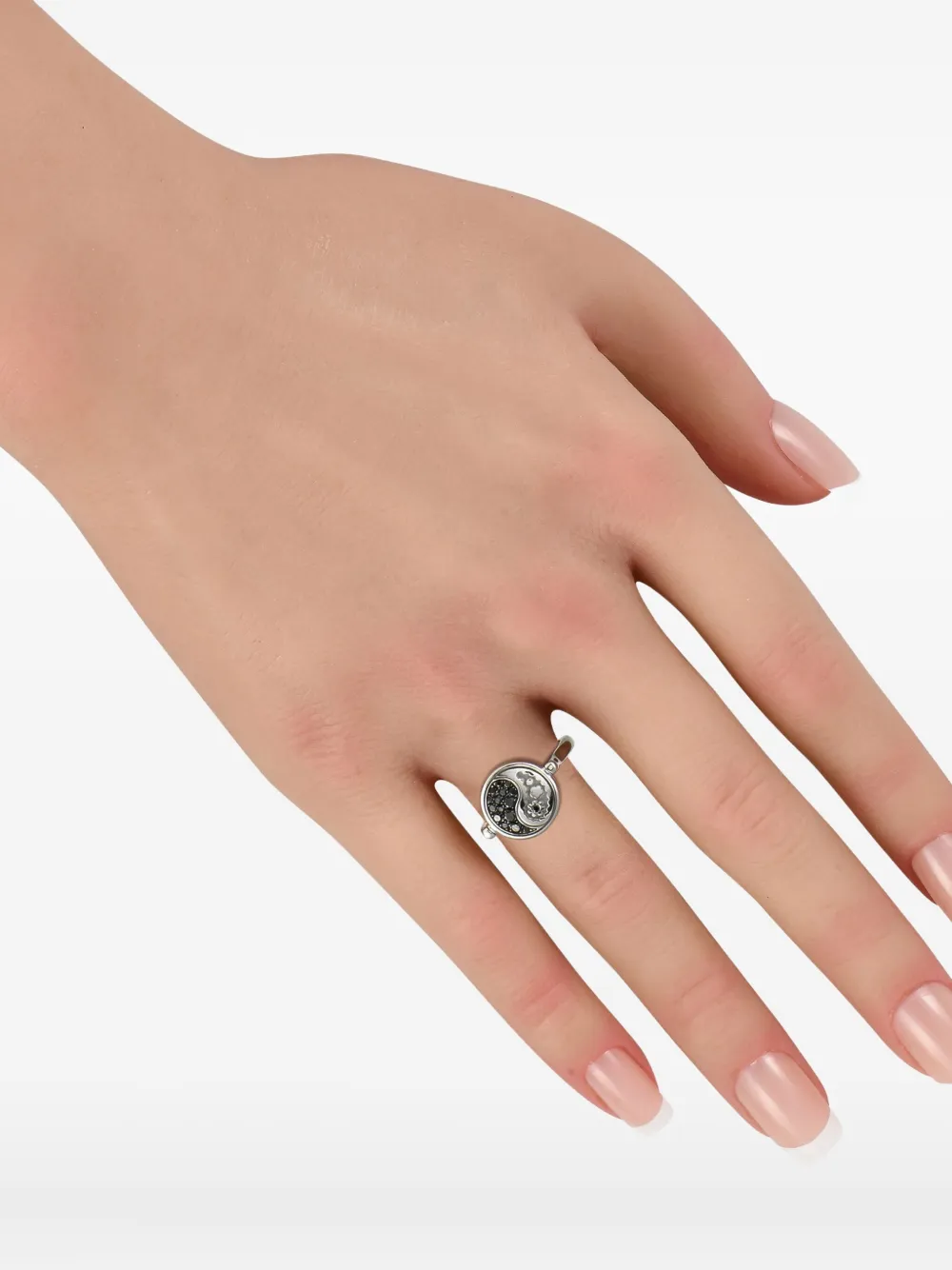 Carrera Y Carrera 18K white gold Yin Yang diamond ring | Image 2