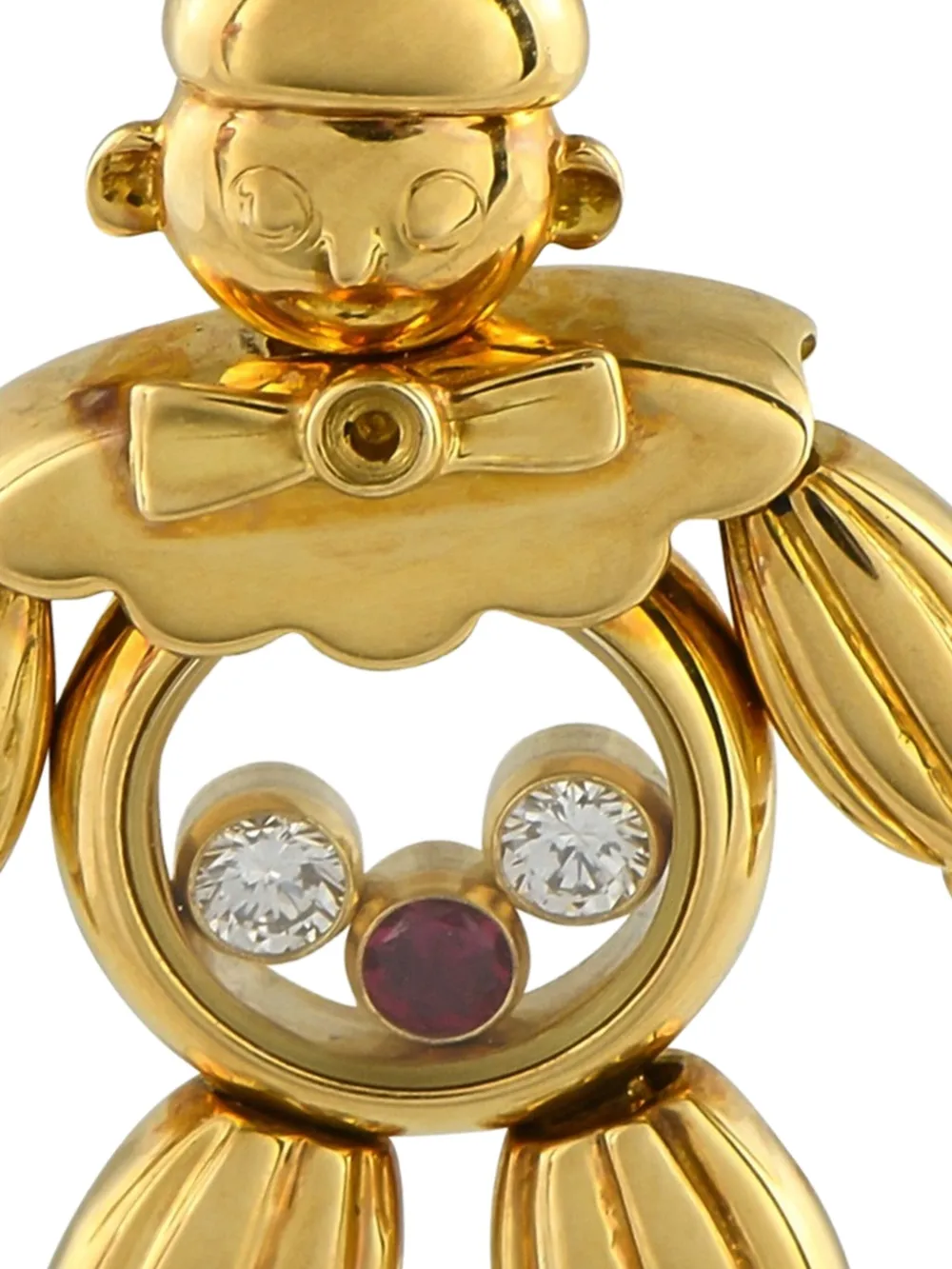 Chopard Pre-Owned 18K gold Clown diamond pendant | Image 2