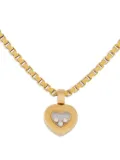 Chopard Pre-Owned 18K gold Happy diamond necklace