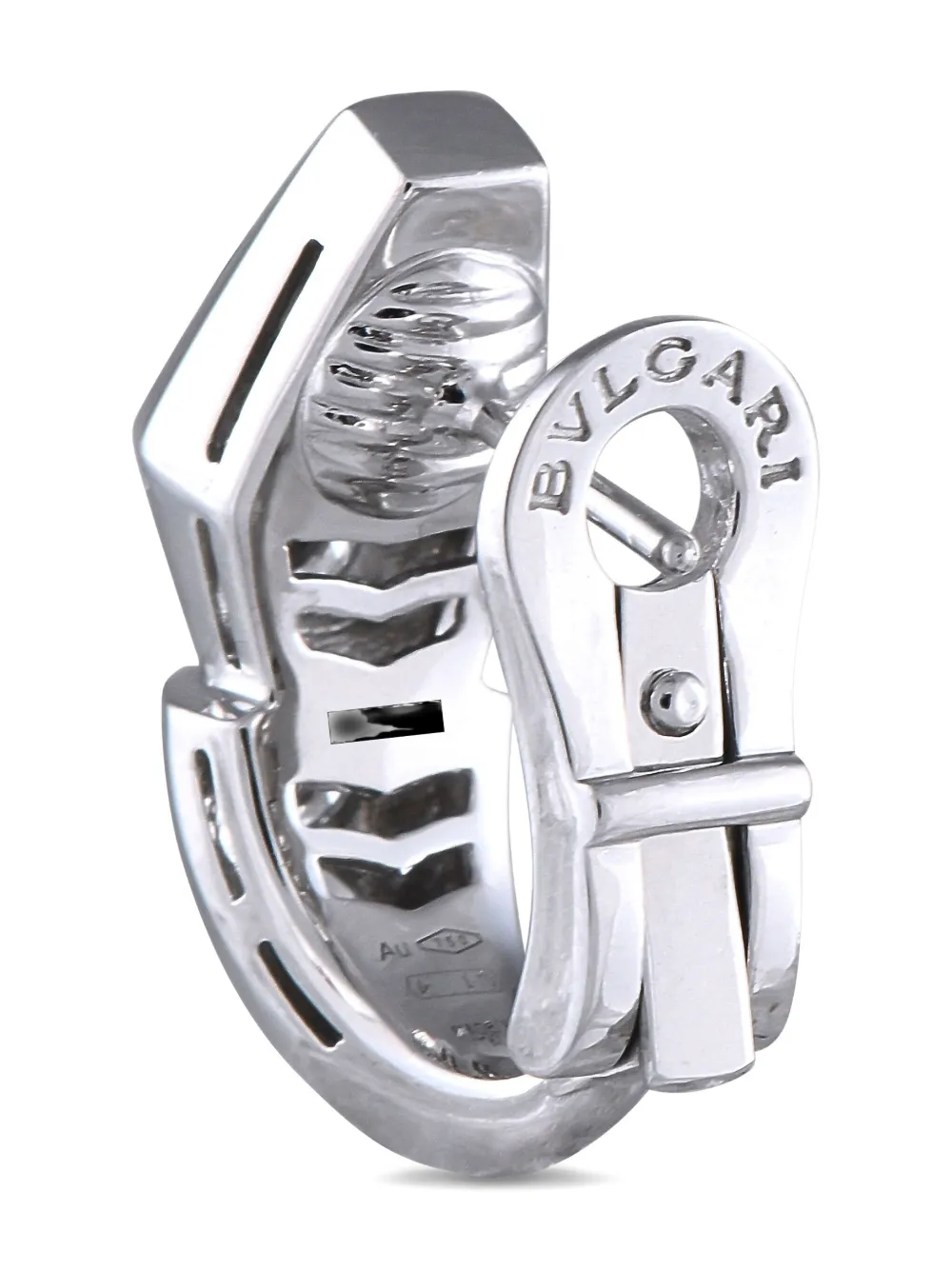 Bvlgari Pre-Owned pendientes Serpenti en oro blanco de 18 ct con diamantes | Image 2