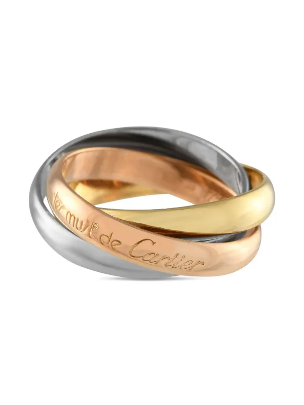 Cartier トリニティリング 18Kゴールド