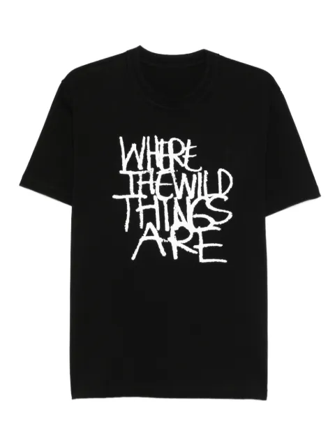 sacai graphic-print T-shirt