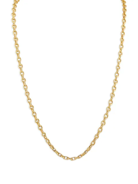 Chaumet 18K gold Ovronde oval link necklace