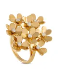 Van Cleef & Arpels 18K yellow gold Frivole diamond ring