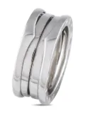 Bvlgari Pre-Owned 18K white gold B.zero1 ring - Silver