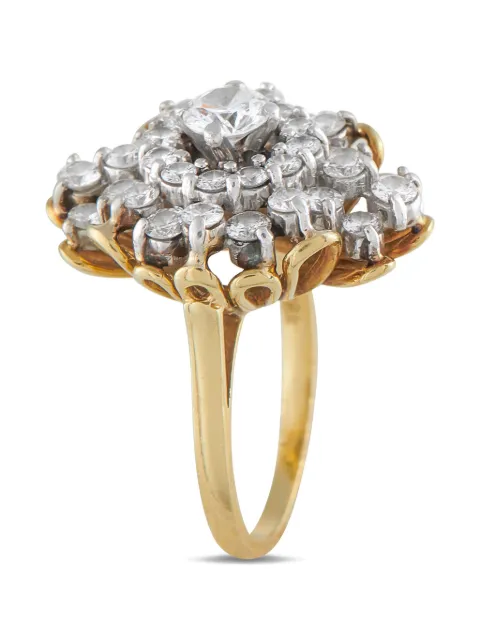 LB Exclusive 18K ellow gold diamond ring