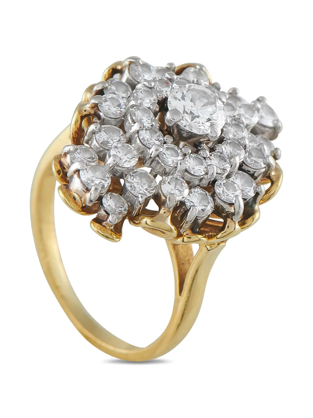 LB Exclusive 18K ellow gold diamond ring | Image 2