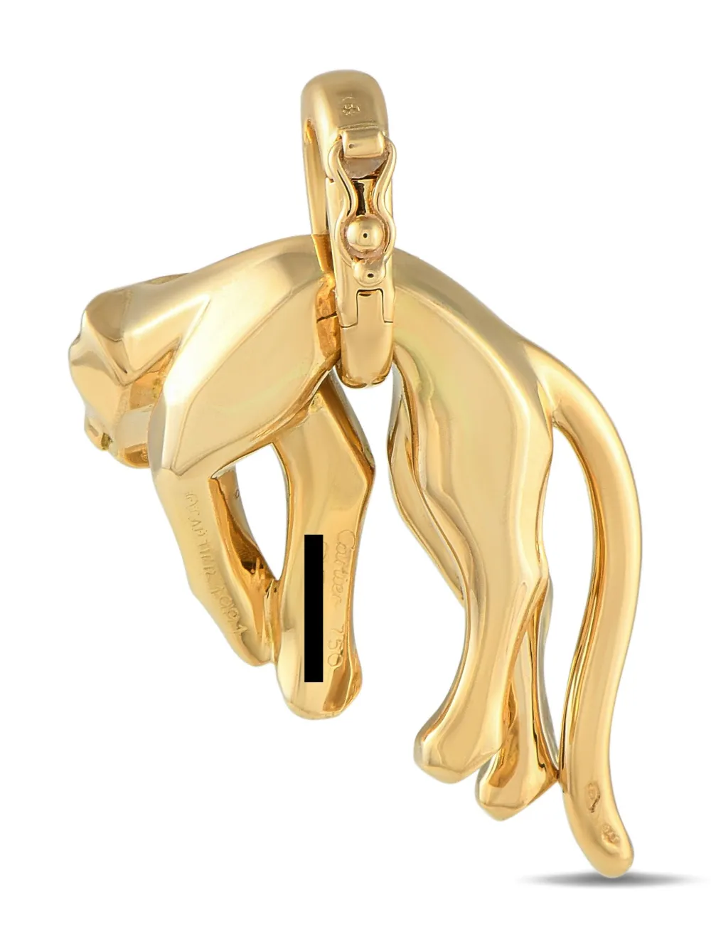 Cartier 18K yellow gold Panther pendant | Image 2