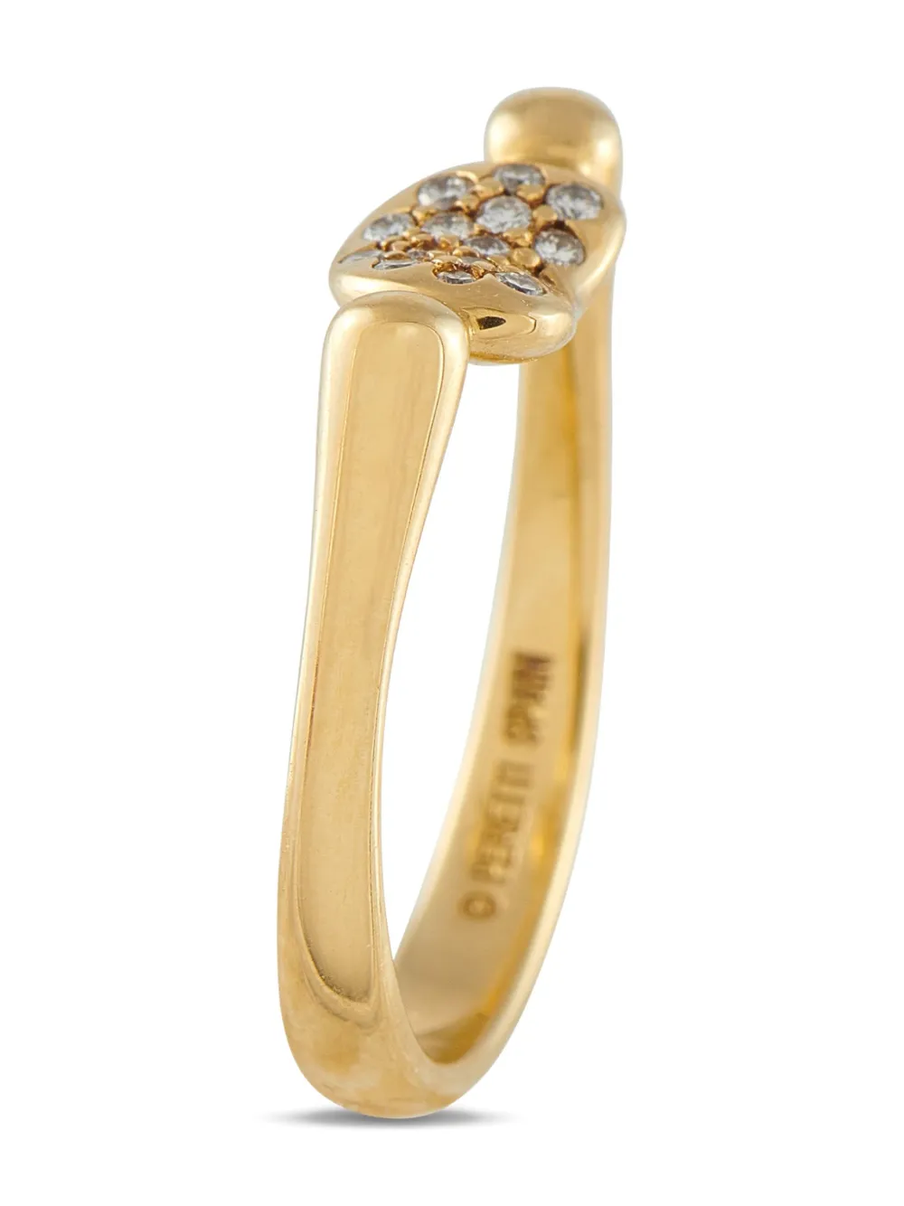 Tiffany & Co. anillo Elsa Peretti en oro de 18 ct con diamantes | dorado | Image 1