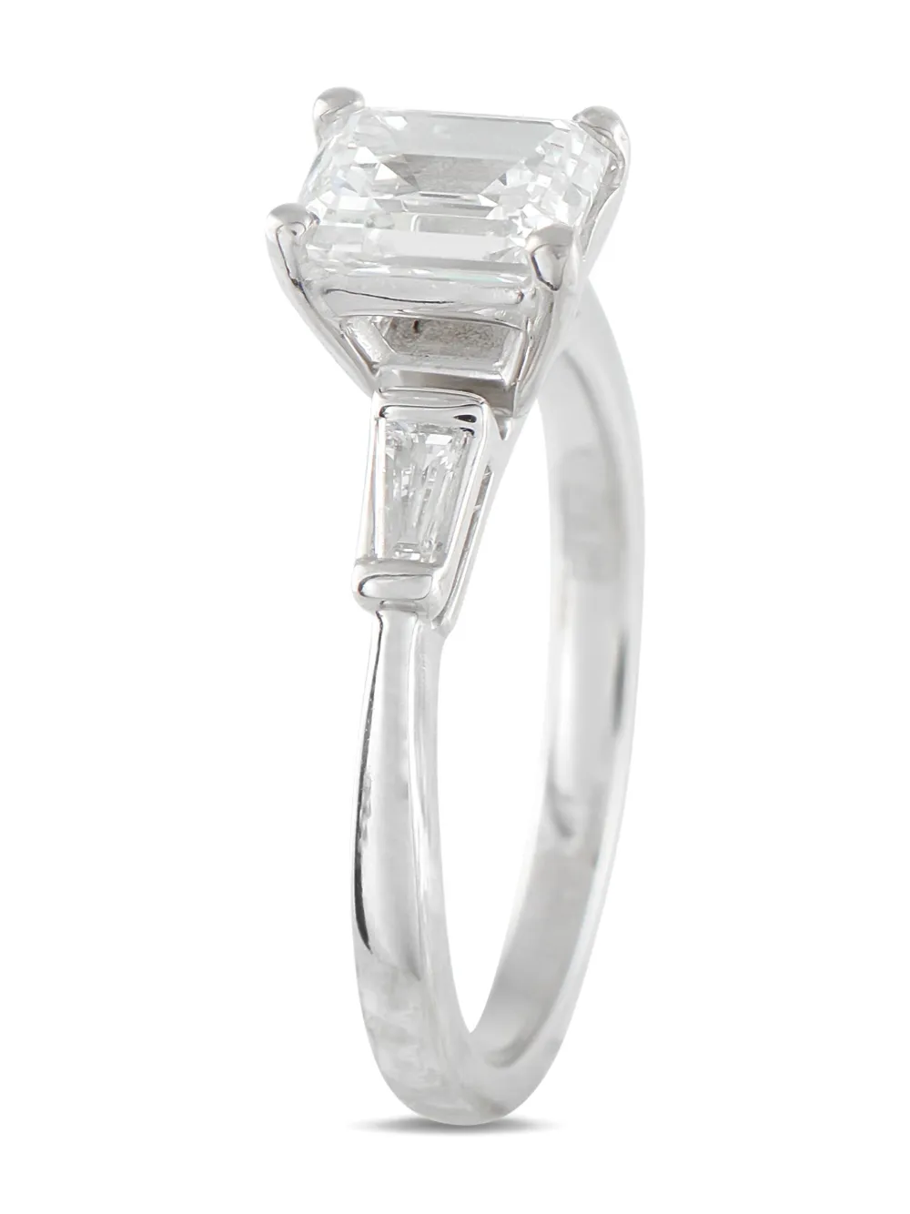 LB Exclusive 14K white gold diamond ring | Silver | Image 1