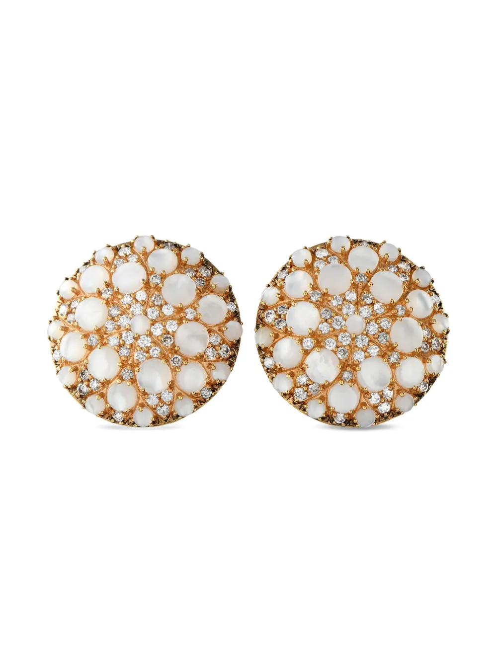 Pasquale Bruni 18K rose gold diamond earrings | Pink | Image 1