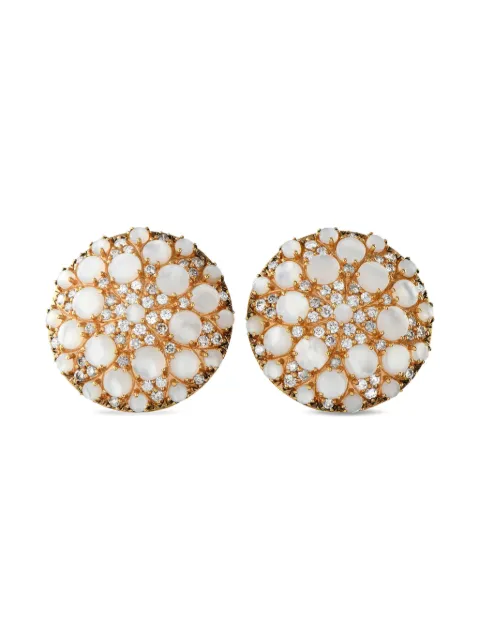 Pasquale Bruni 18K rose gold diamond earrings