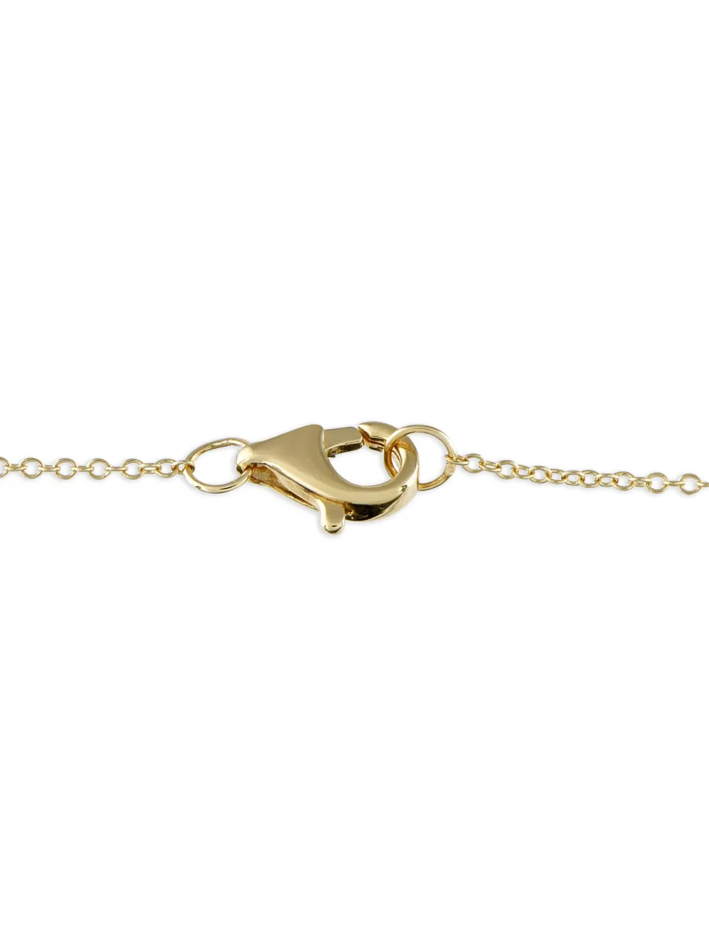 LB Exclusive 14K yellow gold Star of David diamond necklace | Image 2