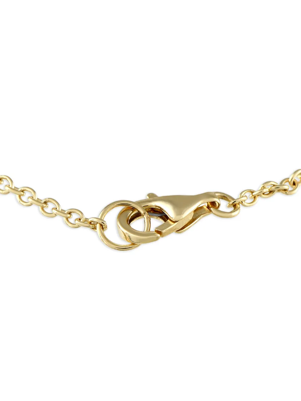 LB Exclusive 14K yellow gold Paperclip diamond bracelet | Image 2