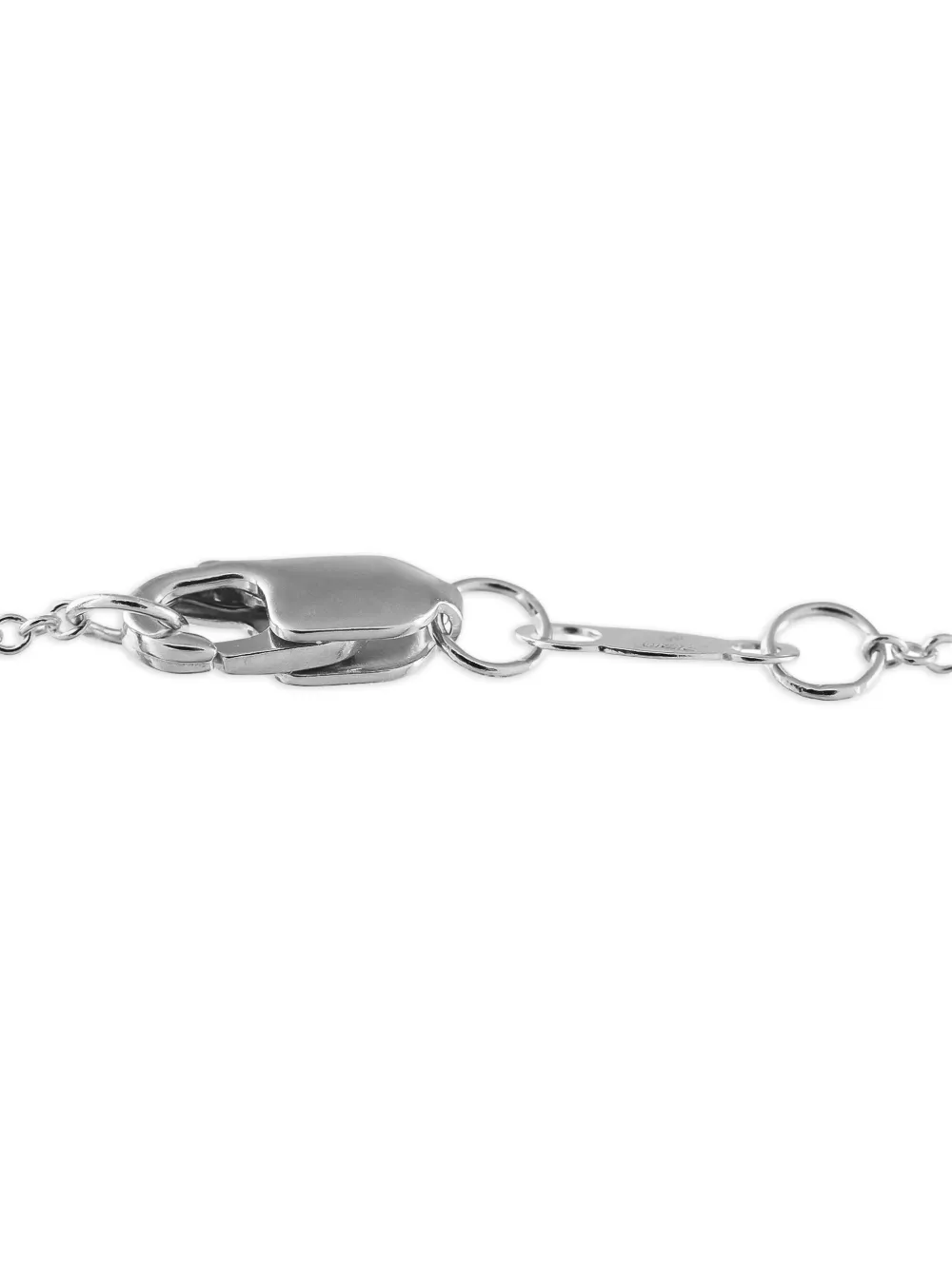 LB Exclusive 14K white gold Quatrefoil diamond bracelet | Image 2