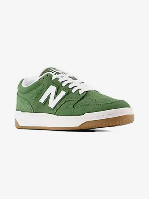 New Balance Kids B480 LACE suede-leather sneakers