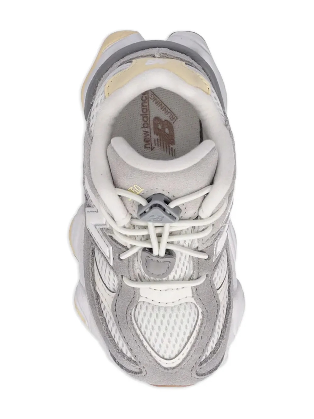 New Balance Kids 9060 toggle-fastening sneakers Grey