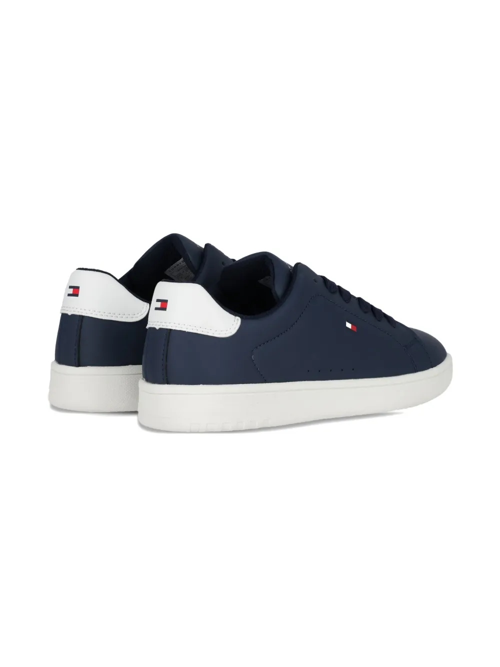 Tommy Hilfiger Junior embroidered-logo sneakers Blue