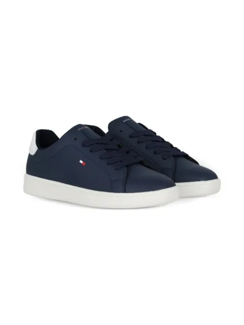 Tommy Hilfiger Junior embroidered-logo sneakers