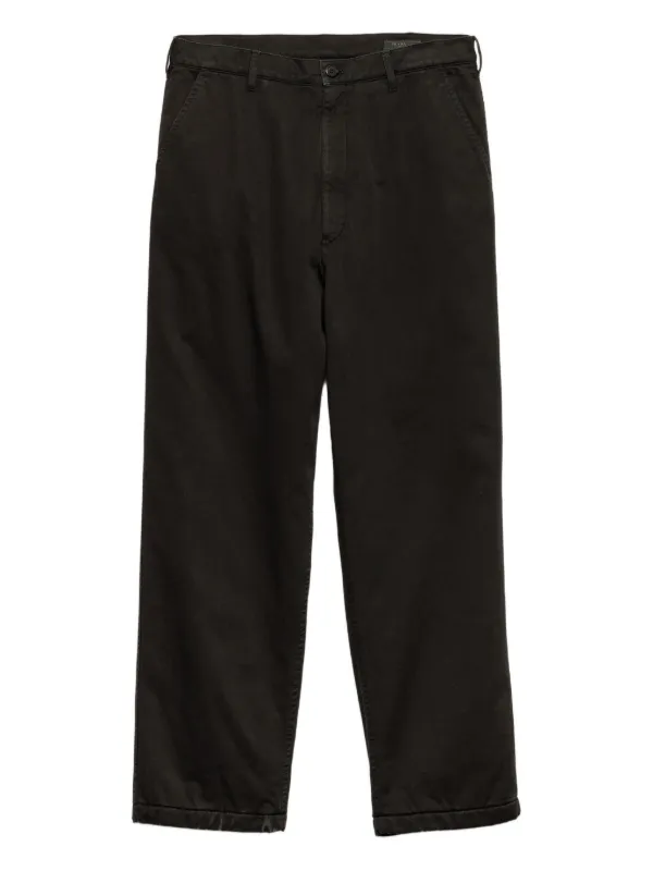 Prada コットンパンツ | ブラック | FARFETCH JP
