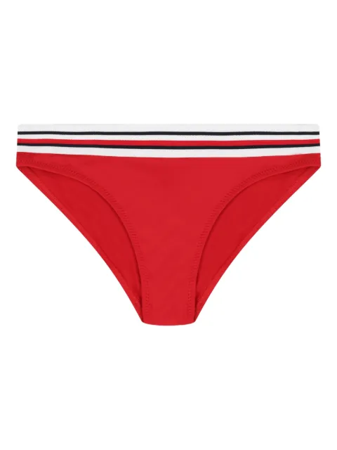 Tommy Hilfiger Junior stripe-detail logo-embroidered bikini