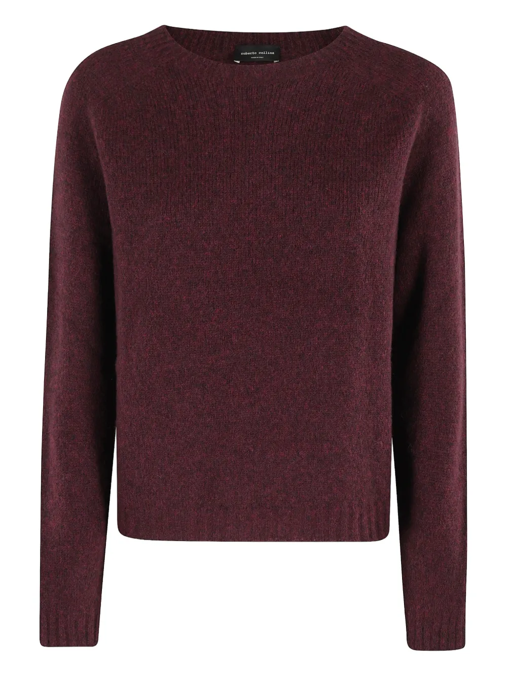 Roberto Collina round-neck long-sleeve sweater | Red | Image 1