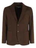 Circolo 1901 two-button patch-pocket blazer - Brown