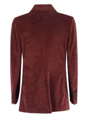 アウターその他 CIRCOLO 1901 Women Outer FD34221083T RED Circolo 1901 Corduroy Jacket In Red | ModeSens