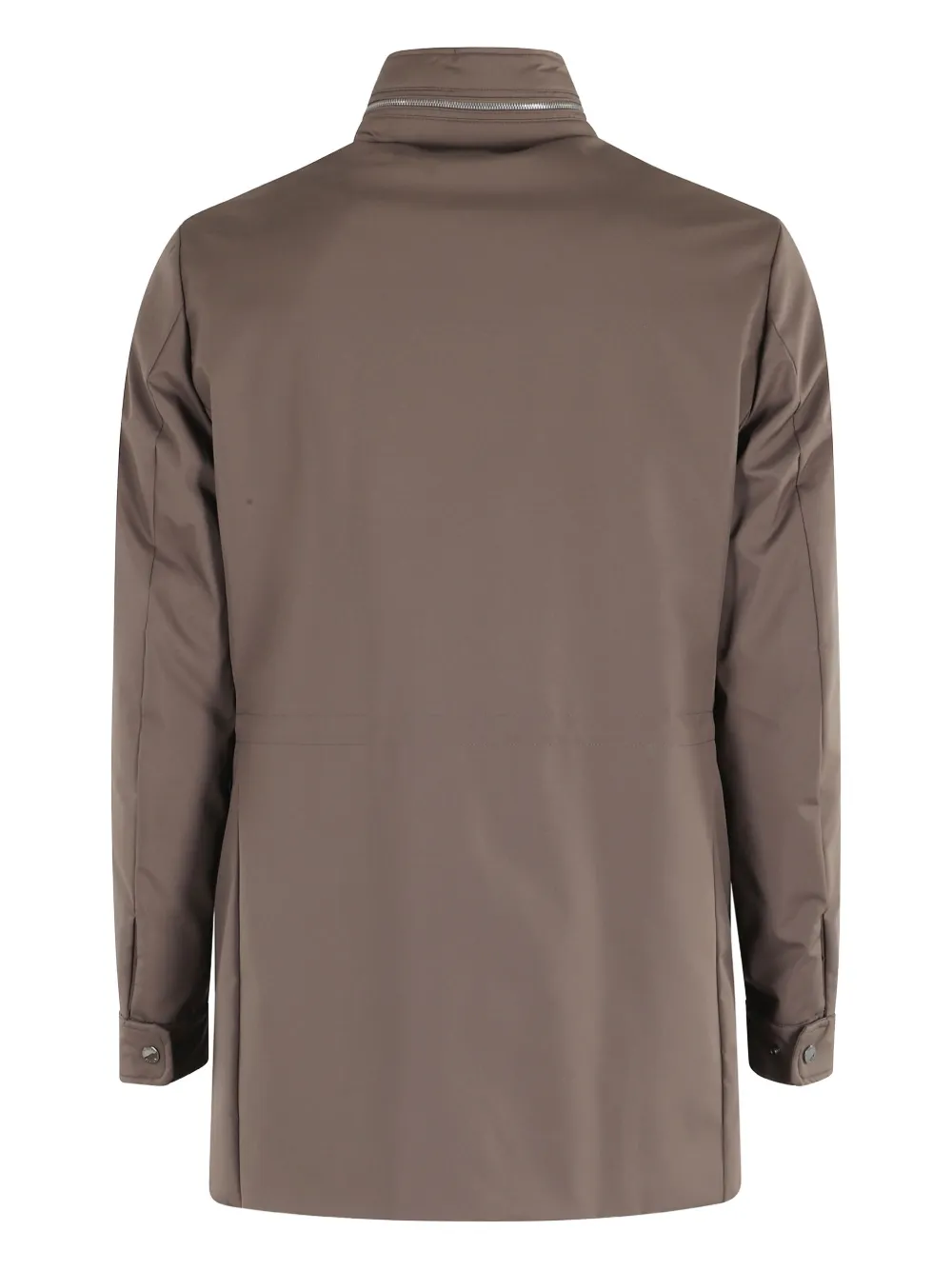 Moorer high-neck zipped jacket Bruin