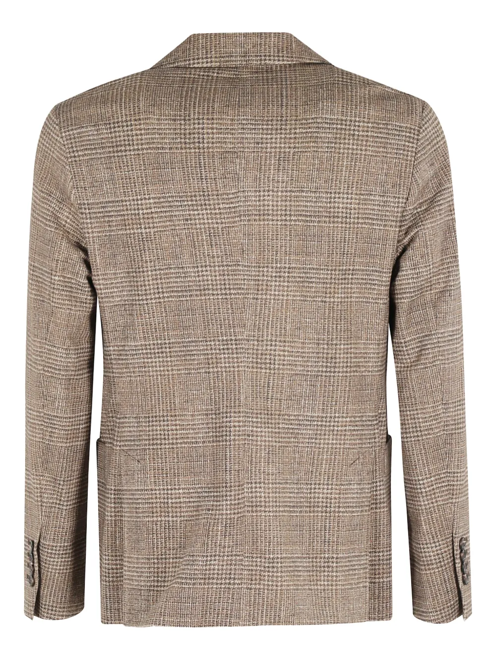 Circolo 1901 checked two-button blazer Bruin