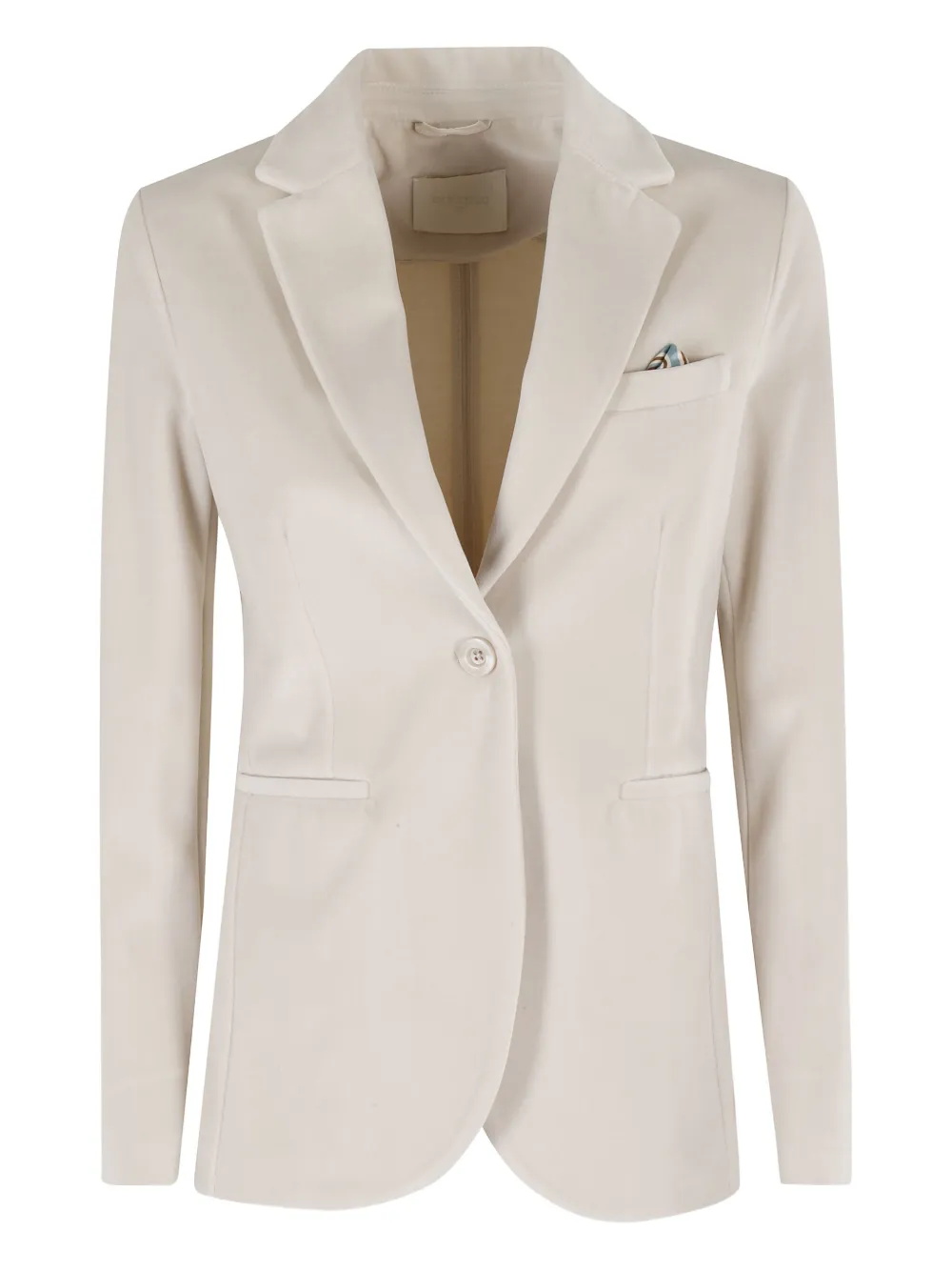 Circolo 1901 single-button blazer | Neutrals | Image 1