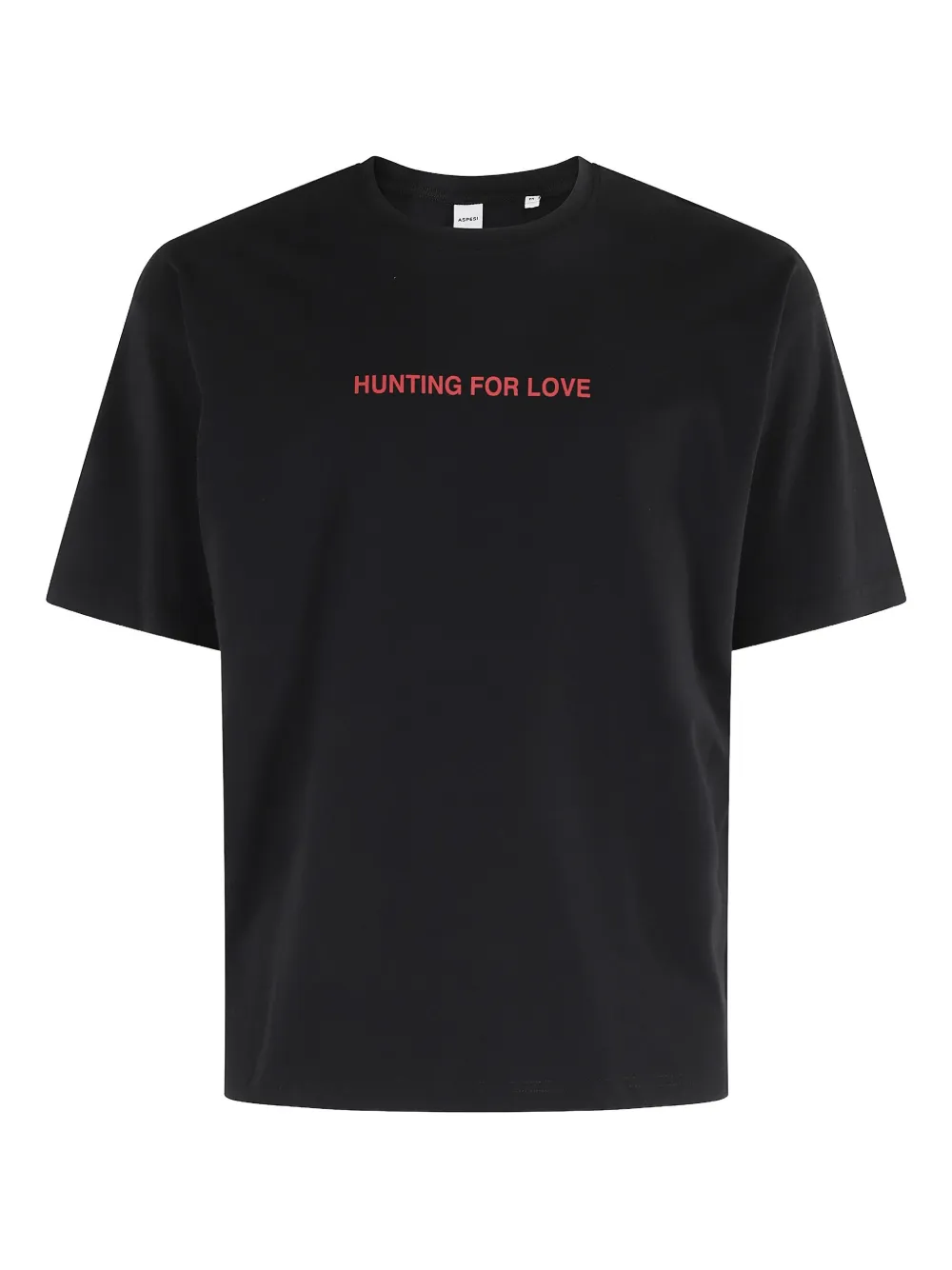 ASPESI embroidered-detail T-shirt Zwart