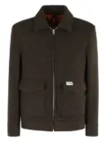 Fay plush truck jacket - Brown