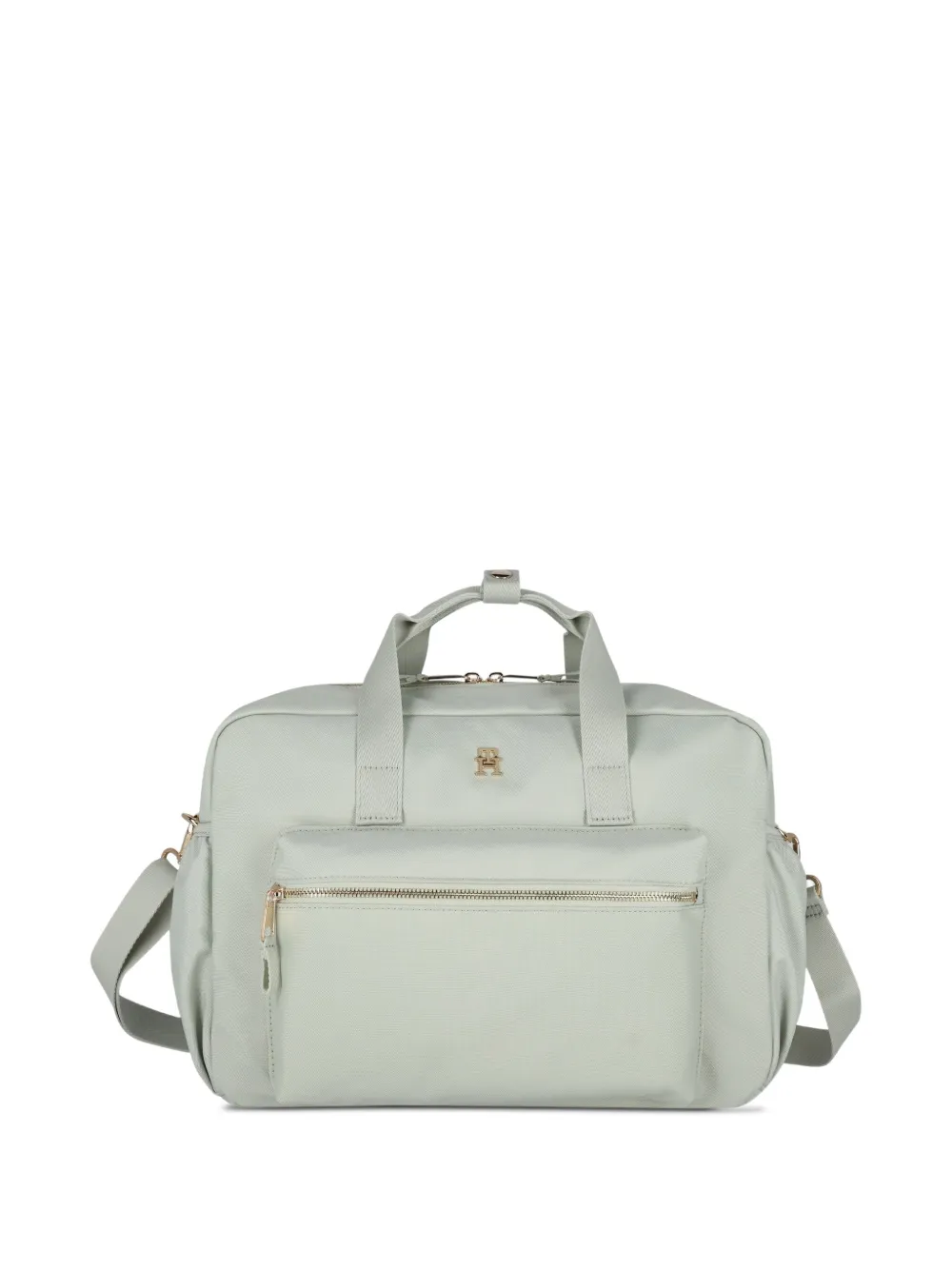 Tommy Hilfiger Junior Luiertas met logoplakkaat Groen