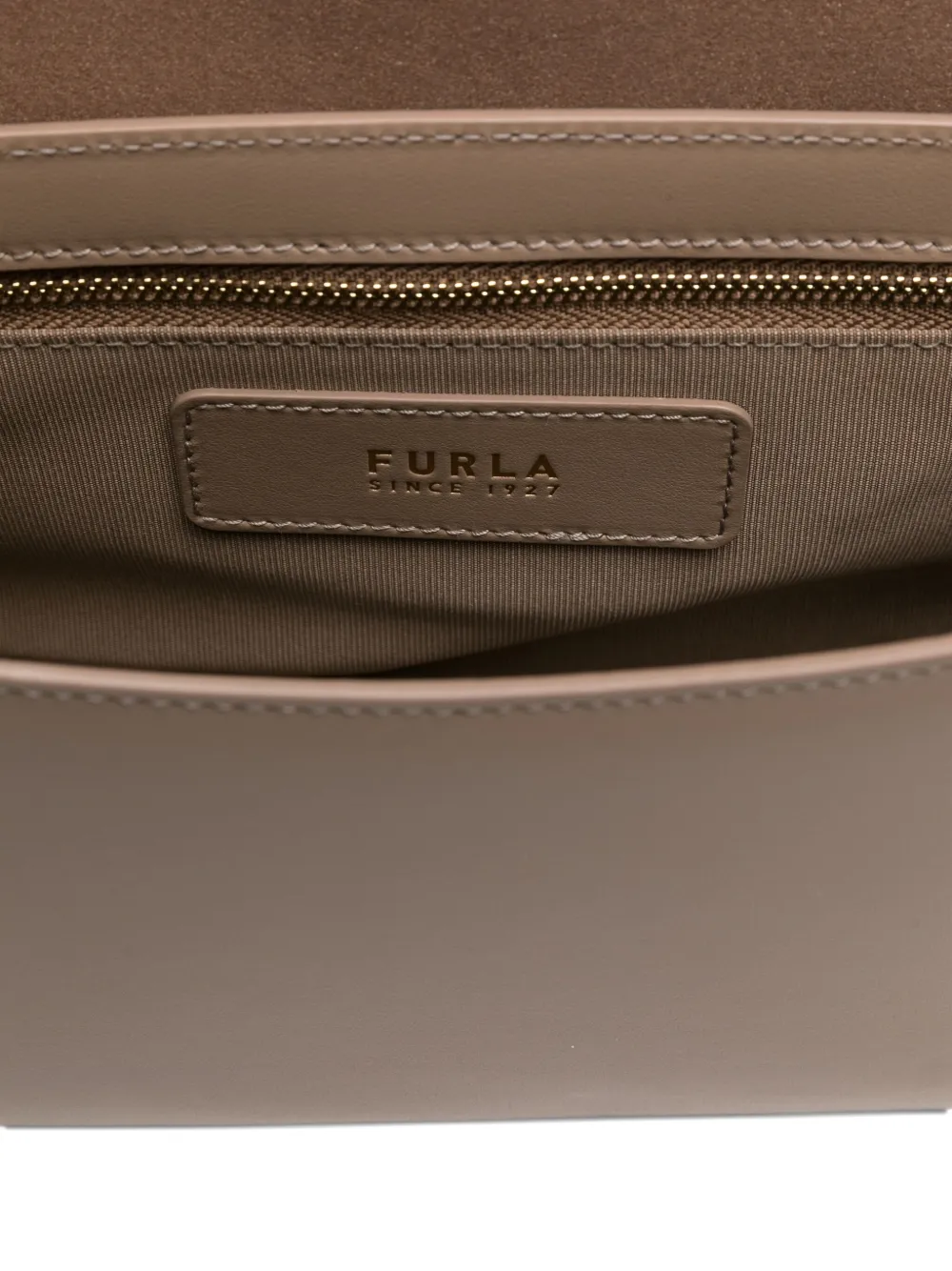 Furla Kleine Urban crossbodytas met gespdetail Beige