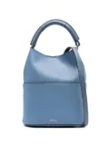 Furla small Sfera top-handle leather bucket bag - Blue