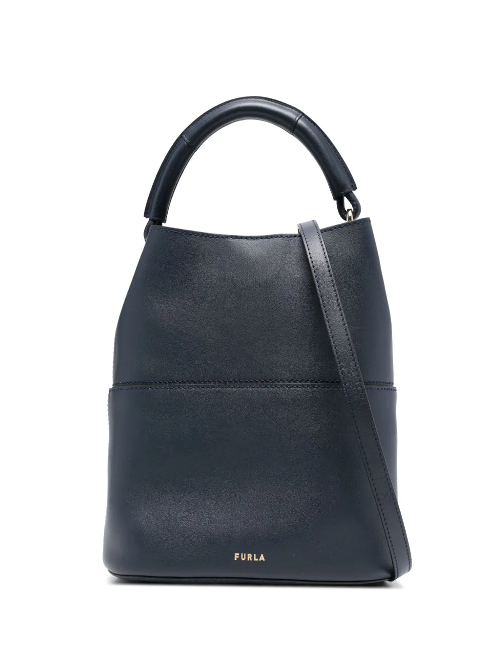 Furla Sfera kleine bucket-tas met handgreep Blauw