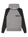 FEAR OF GOD ESSENTIALS KIDS raglan-sleeve hoodie - Grey