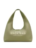 Marc Jacobs The Sack logo-plaque leather shoulder bag - Green