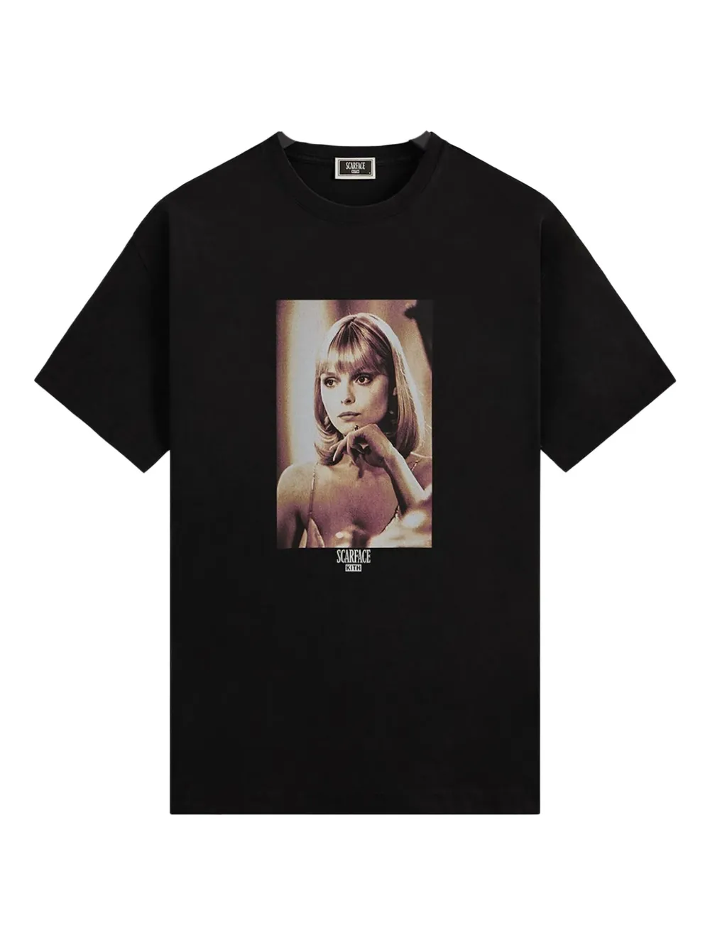 x Scarface Elvira portrait T-shirt