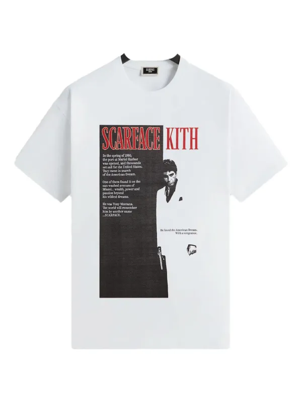 SCARFACE KITH Tシャツ KITH x Scarface Film Poster Tシャツ | ブラック | FARFETCH JP