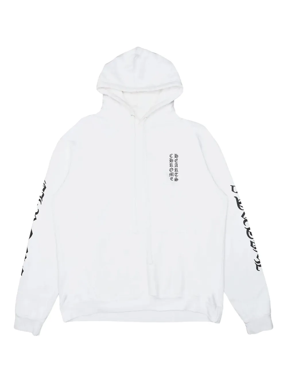 Chrome Hearts Felpa con cappuccio e logo - Bianco