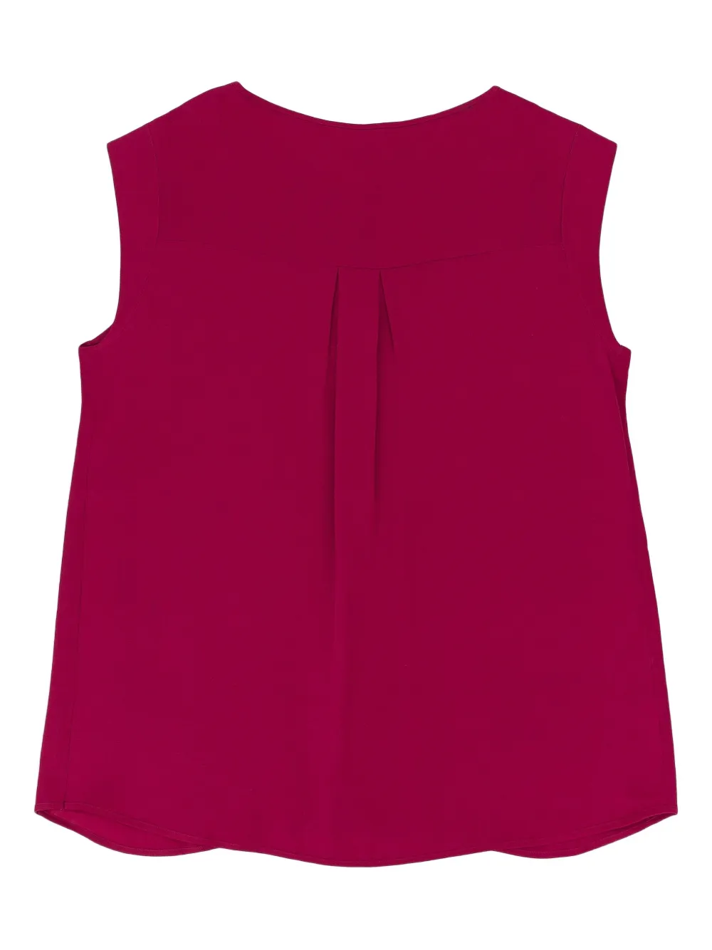 Loro Piana crew-neck sleeveless top - Rood