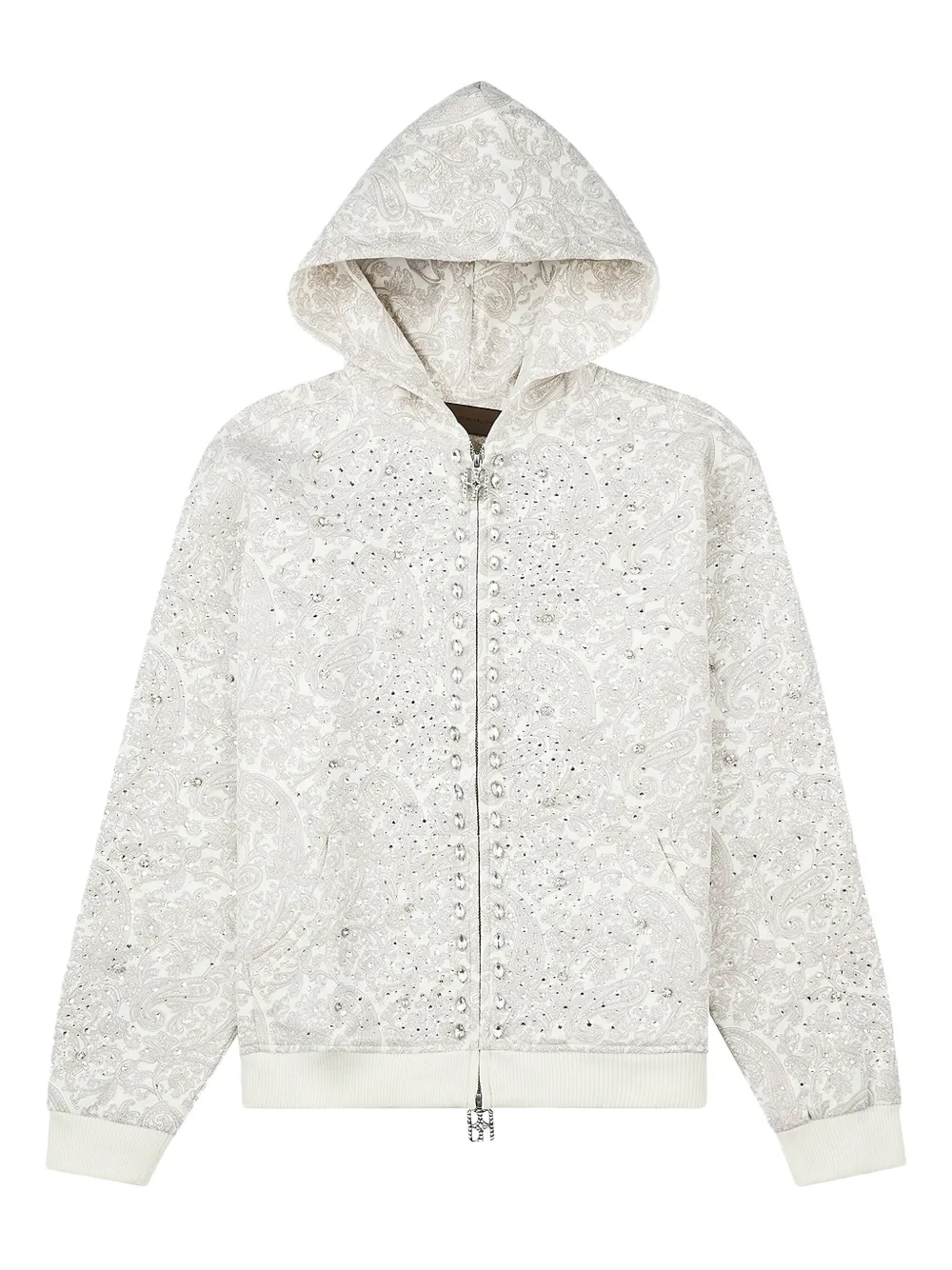 Cashew Blossom pearl-embellished hoodie