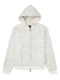 BIRTH OF ROYAL CHILD Cashew Blossom pearl-embellished hoodie - Grey