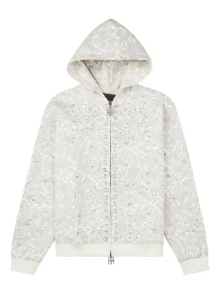 BIRTH OF ROYAL CHILD 캐슈 블라썸 펄 장식 후디 | 그레이 | FARFETCH KR